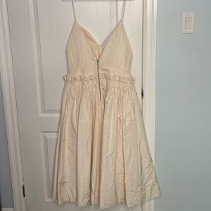 Alex Perry White Midi Dress